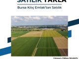 BURSA KILIÇ TAN HARMANCIK DUTLUCA DA 15.580m2 SATILIK TARLA